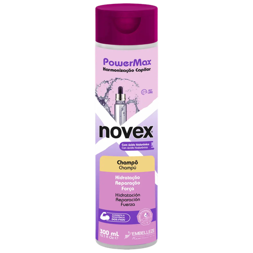 [876120005481] Shampooing Fortifiant "Power Max Harmonisation Capillaire" Novex 300ml