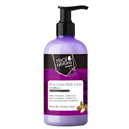 [5600493410086] Condicionador para cabelo lisos - Pro-Liso Anti Frizz - Real Natura 300ml