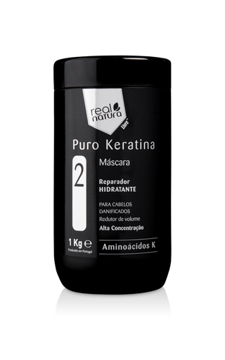 [5600493404030] Máscara com Aminoácidos - Puro Keratina - Real Natura 1kg