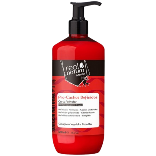 [5600493404467] Crème Coiffante avec Activateur de Boucles - pro-Cachos Definidos - Real Natura 500ml