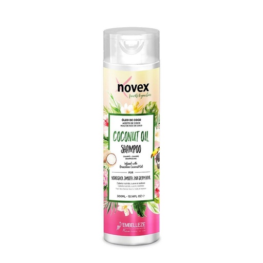 [876120003784] Nourishing Shampoo - Coconut Oil - Novex 300ml