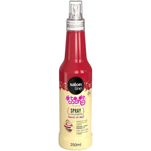 [7908458316359] Spray Finalizador Acidificante - Vinagre de Maçã - #To De Cacho - Salon Line 250ml