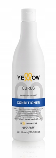 [8022297113609] Conditioner - Curls Baobab Oil & Mango - Yellow 250ml