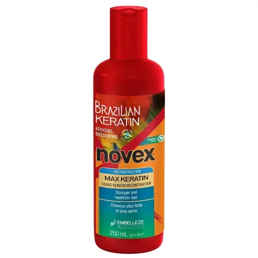 [876120002848] Reconstructive Liquid Keratin - Max Brazilian Plant-Based Keratin - Novex 250ml