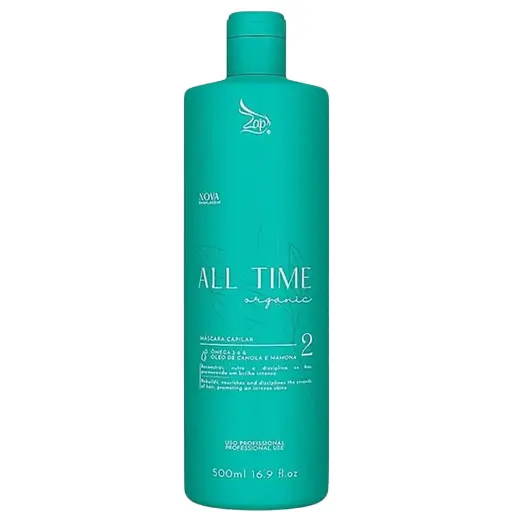 [7898597484241] Formaldehyde-Free Straightening Treatment - Volume Reducer - All Time Organic - Zap 500ml