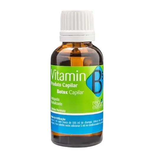 [5600493401992] Vitamin B5 - Revitalizing Anti-Hair Loss Hair Product - Hair Botox - Real Natura 30ml