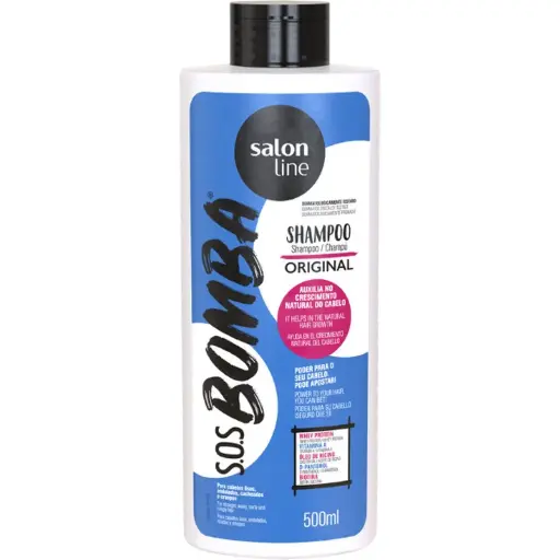 Vitamin Shampoo - SOS Bomba Original - Salon Line 500ml